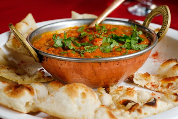 Indian Curry with Naan